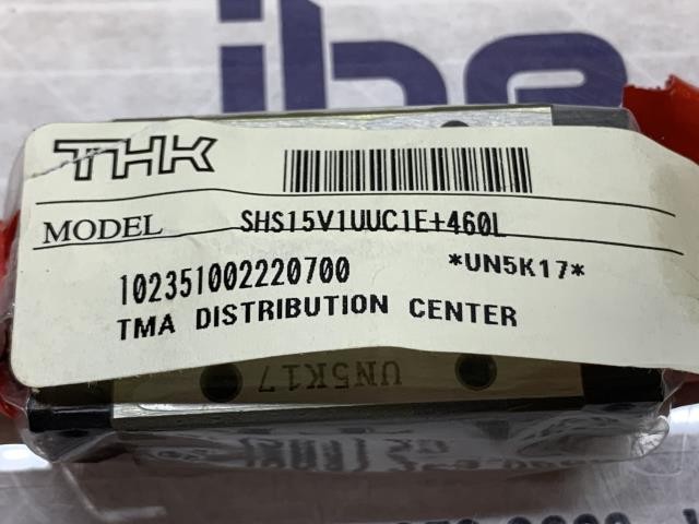 NEW THK Linear Guide Assembly – SHS15V1UUC1E+460L – 50066 w/Warranty