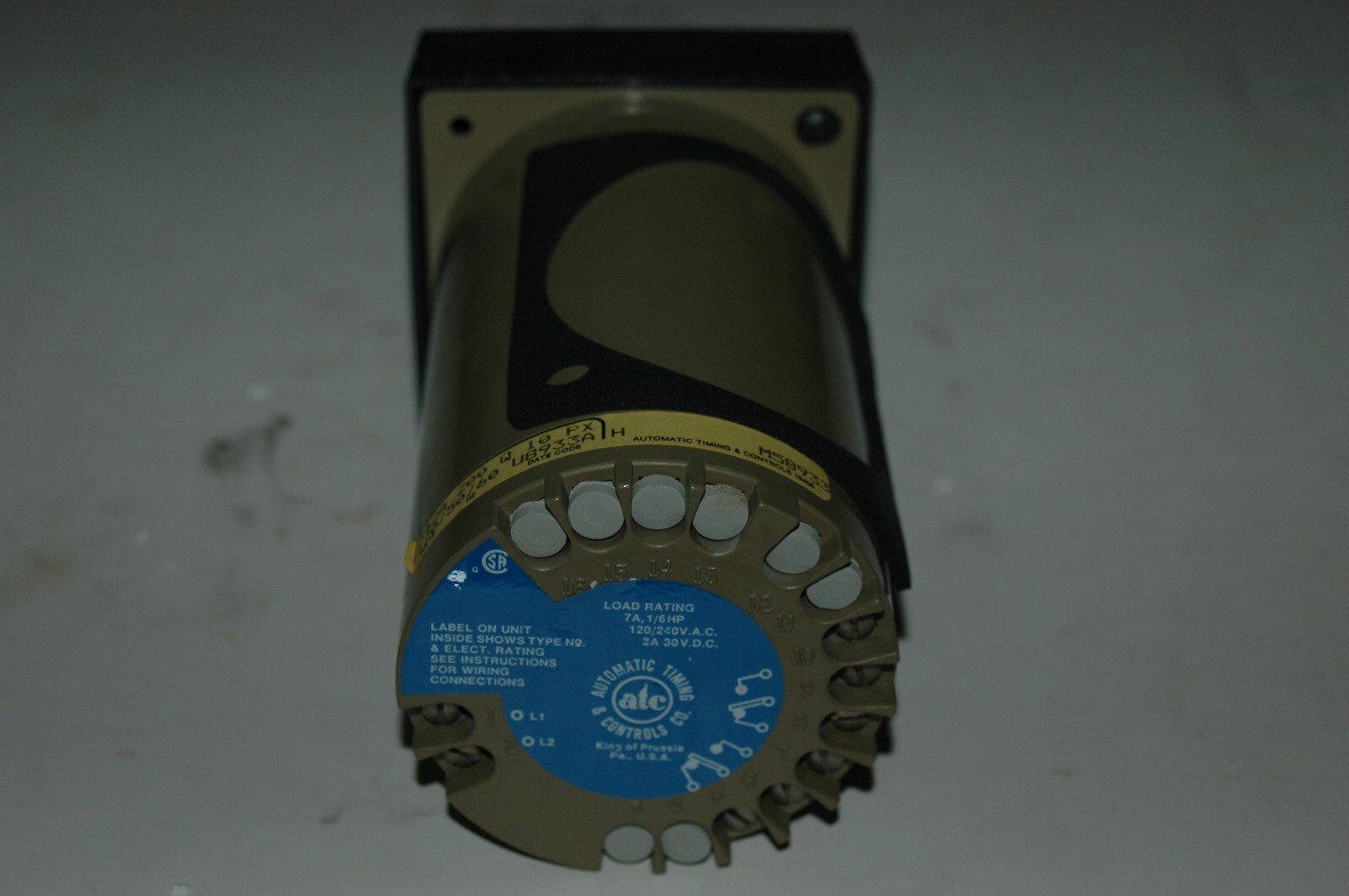ATC 342A 200 Q 10 PX FLIP-FLOP TIMER 120 VOLT FOR FLARE STACK 3 -SURPLUS-