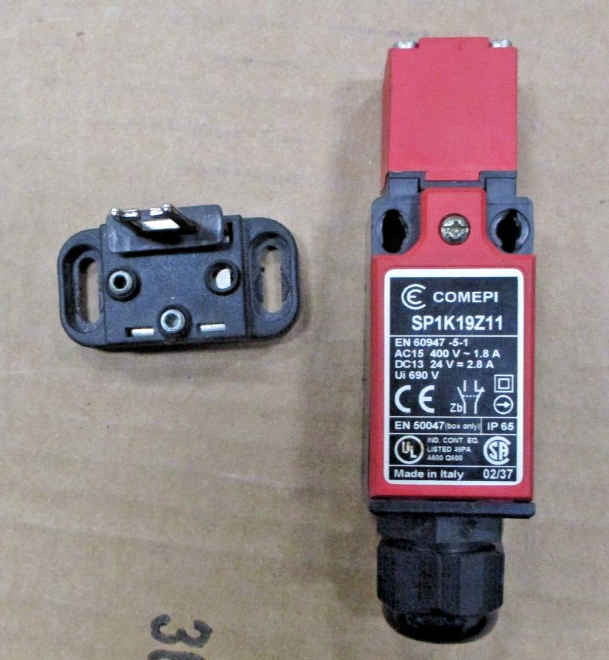 ComepI SP1K19Z11 Safety Interlock Limit Switch EN60947-5-1 AC-15 400V A8372LR