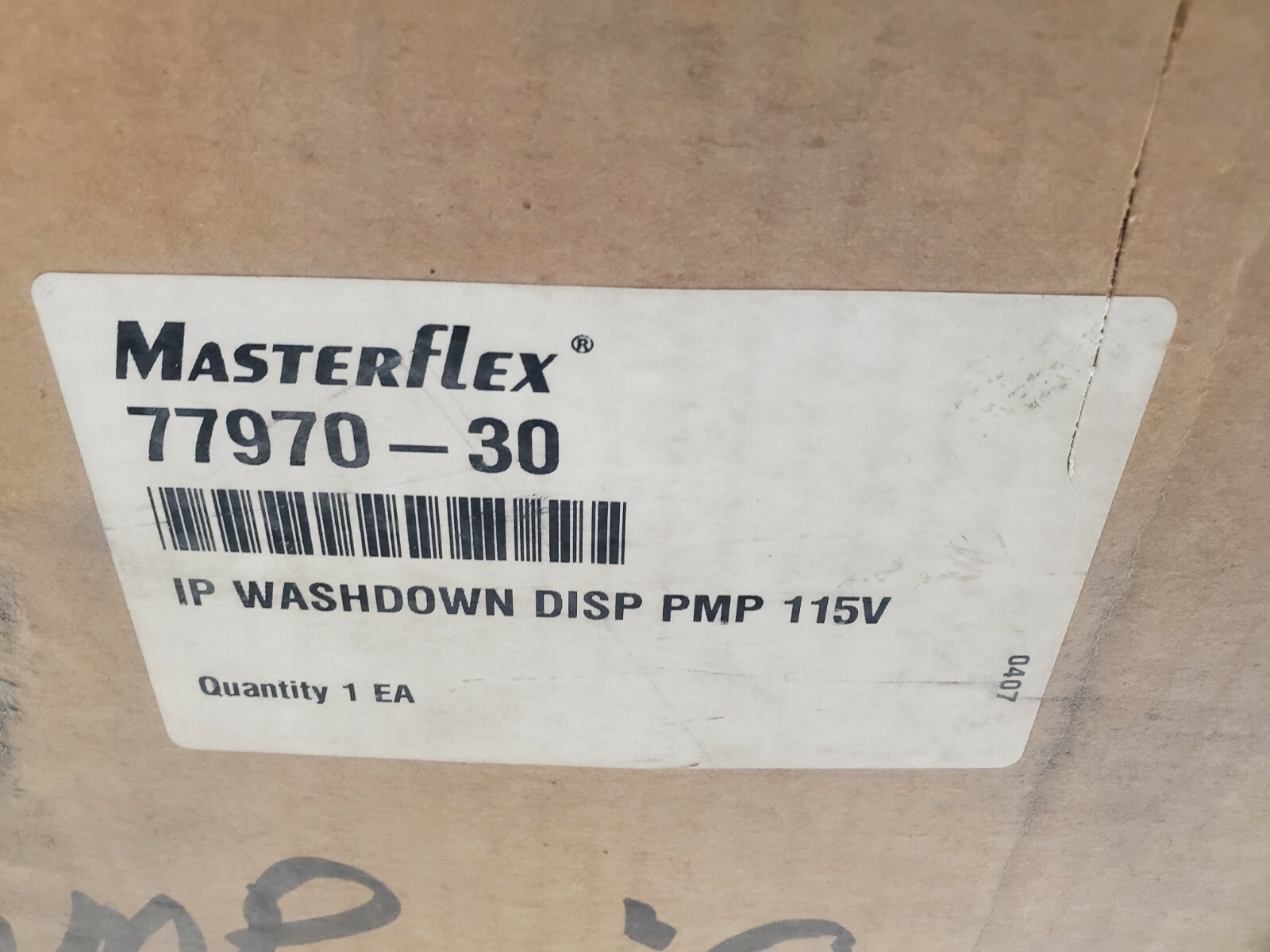 NOS! MASTERFLEX IP WASHDOWN DISP PUMP 7592-83 7592-40 77601-10 7592-90 77970-30