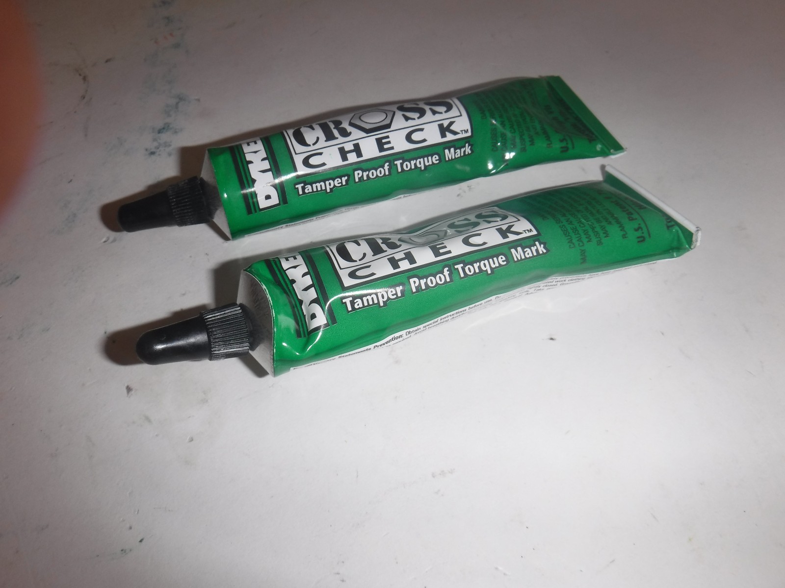 LOT OF 2 DYKEM 83315 Tamper Proof Torque Mark, Green (H9T)