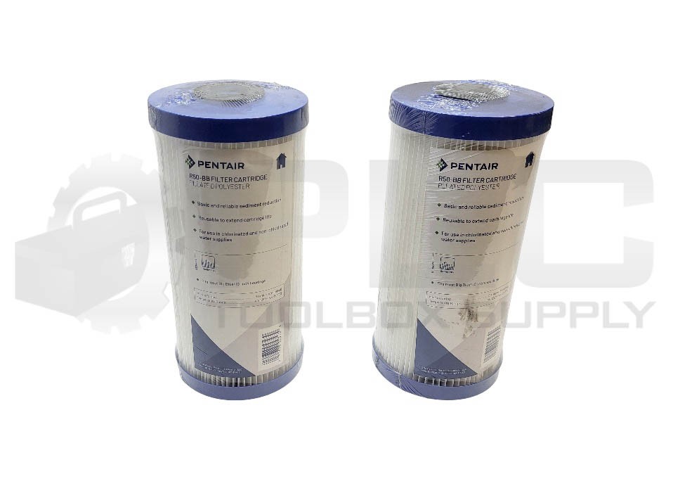 LOT OF 2 SEALED NEW PENTAIR R50-BB FILTER CARTRIDGE 50 MICRON