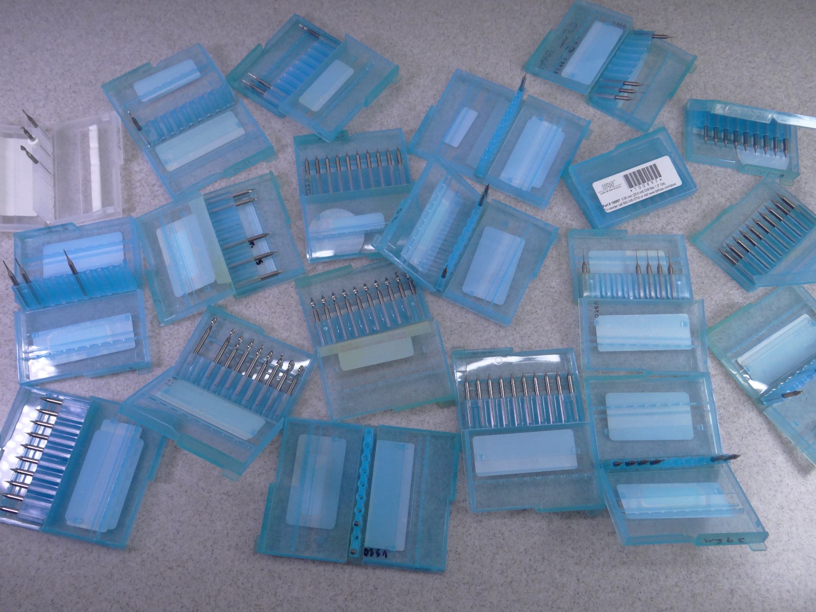 LPKF Laser & Electronics End Mills lot of 20 packs 100979 101016 101010 101007