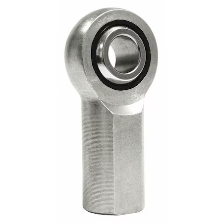 Qa1 Nfl4 Female Rod End, Nylon/Ptfe, Lh, 1/4-28