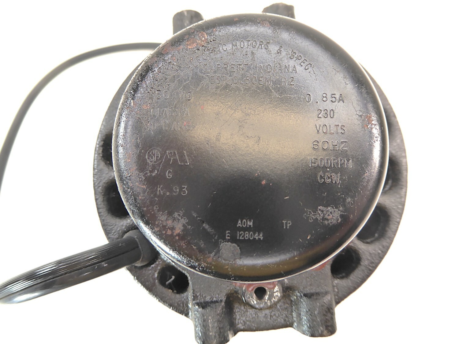 Electric Motors ESP-0L50EM R2 230V 1500RPM CW Shaft End 0.85A NEW NO BOX