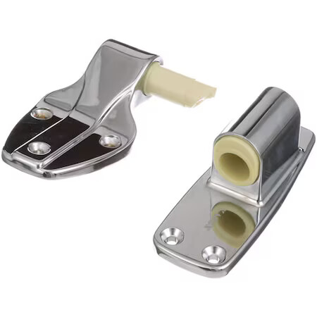 HINGE CHROME FLUSH 1246000028 for Kason KAS1246-000028