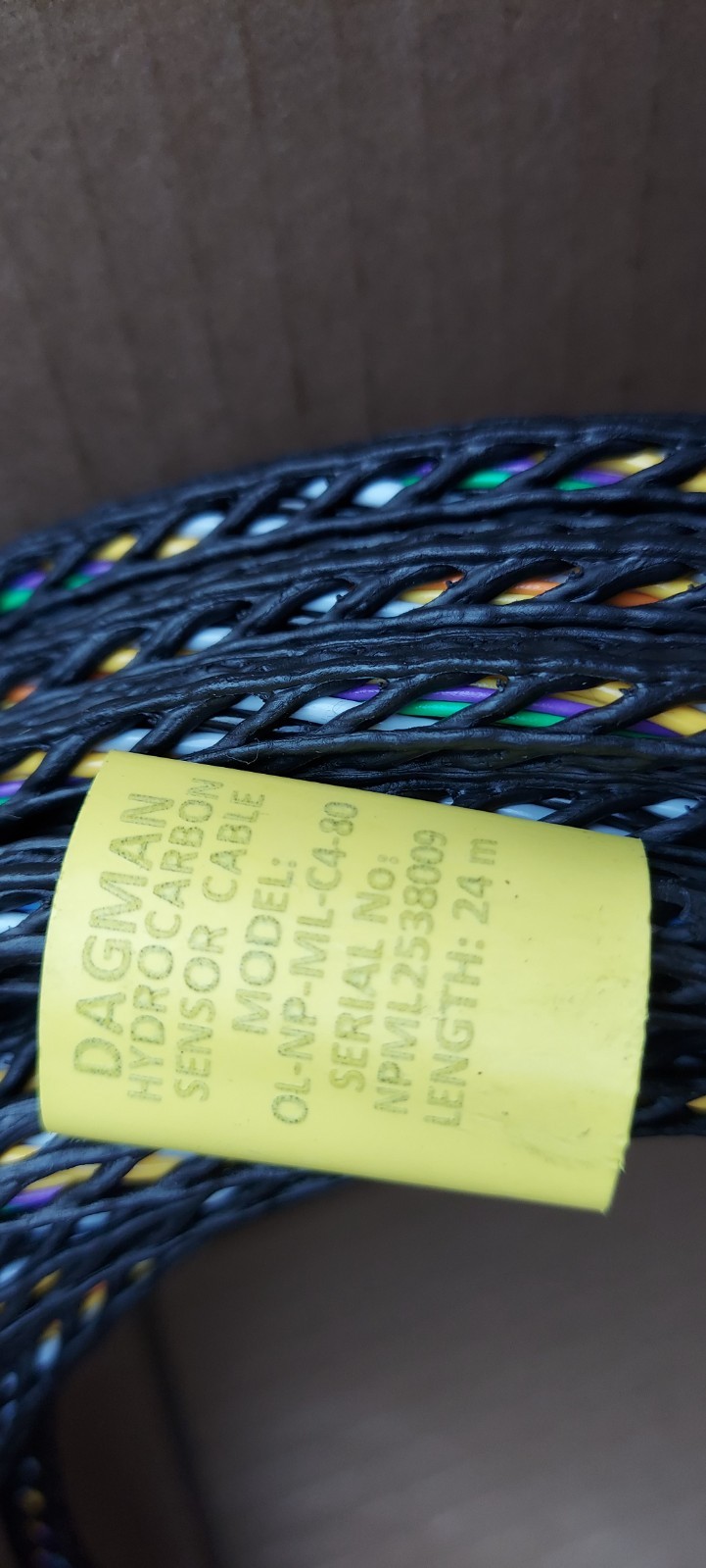 New Dagman OL-NP-ML-C4-80 Hydrocarbon Sensor Cable 24m