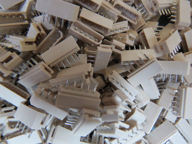 MOLEX 0099990989 Qty of 60 per Lot Connector Header Through Hole 5 position 0.0