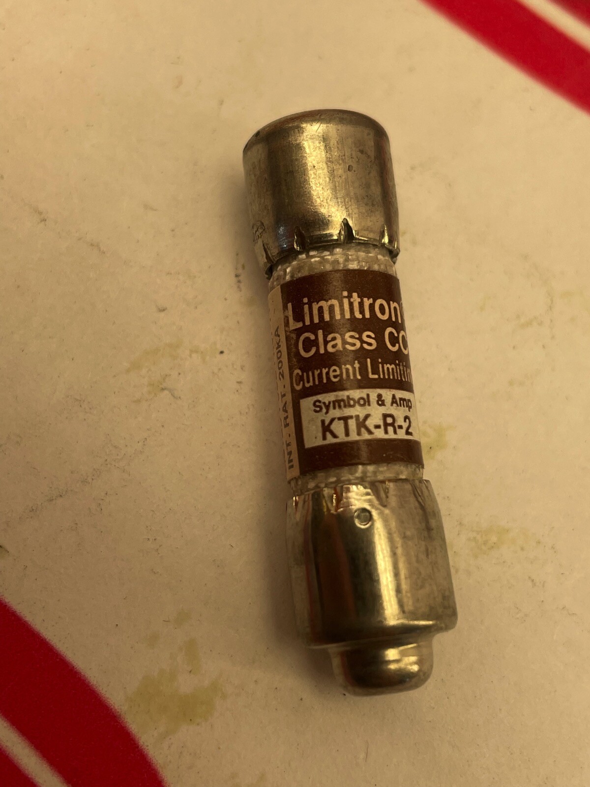 BUSSMANN KTK-R-2 FUSE (LOT OF 8)