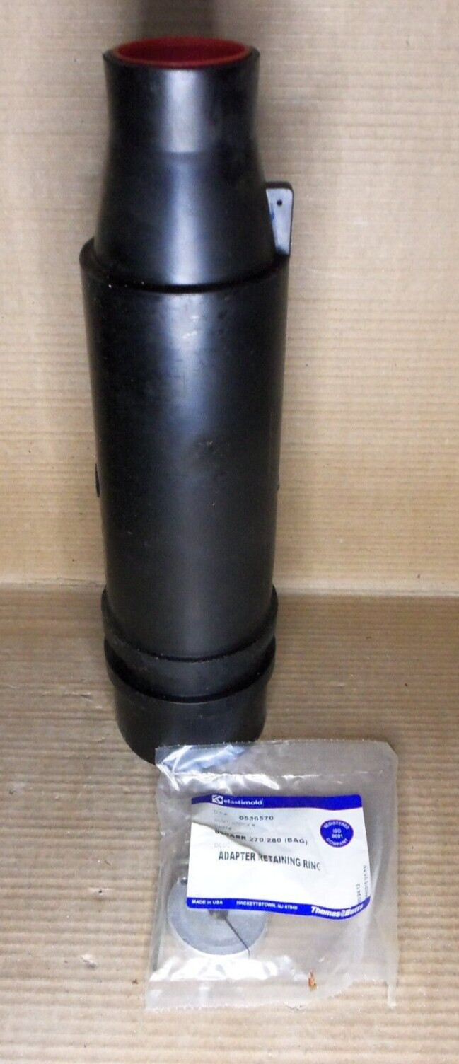 ELASTIMOLD K655SR-F-0270 LOT OF 2 STRAIGHT RECEPTACLE FIRE ALARM AK