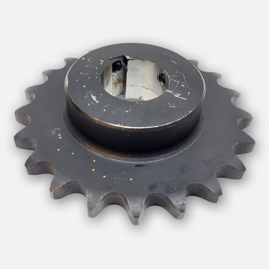 TSUBAKI H2080A21 INDUSTRIAL CHAIN SPROCKET, 21 TEETH 1-15/16″ BORE
