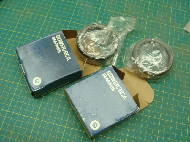 LOT OF 2 GENUINE BOWER BCA TAPERED ROLLER BEARINGS 31520 3″OD 0.9375″WIDTH