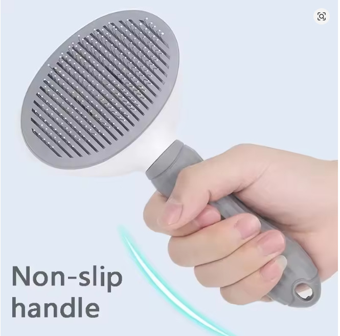Pet Dog Brush Cat Comb Self Cleaning Pet Hair Remover Brush For Dogs Cats….