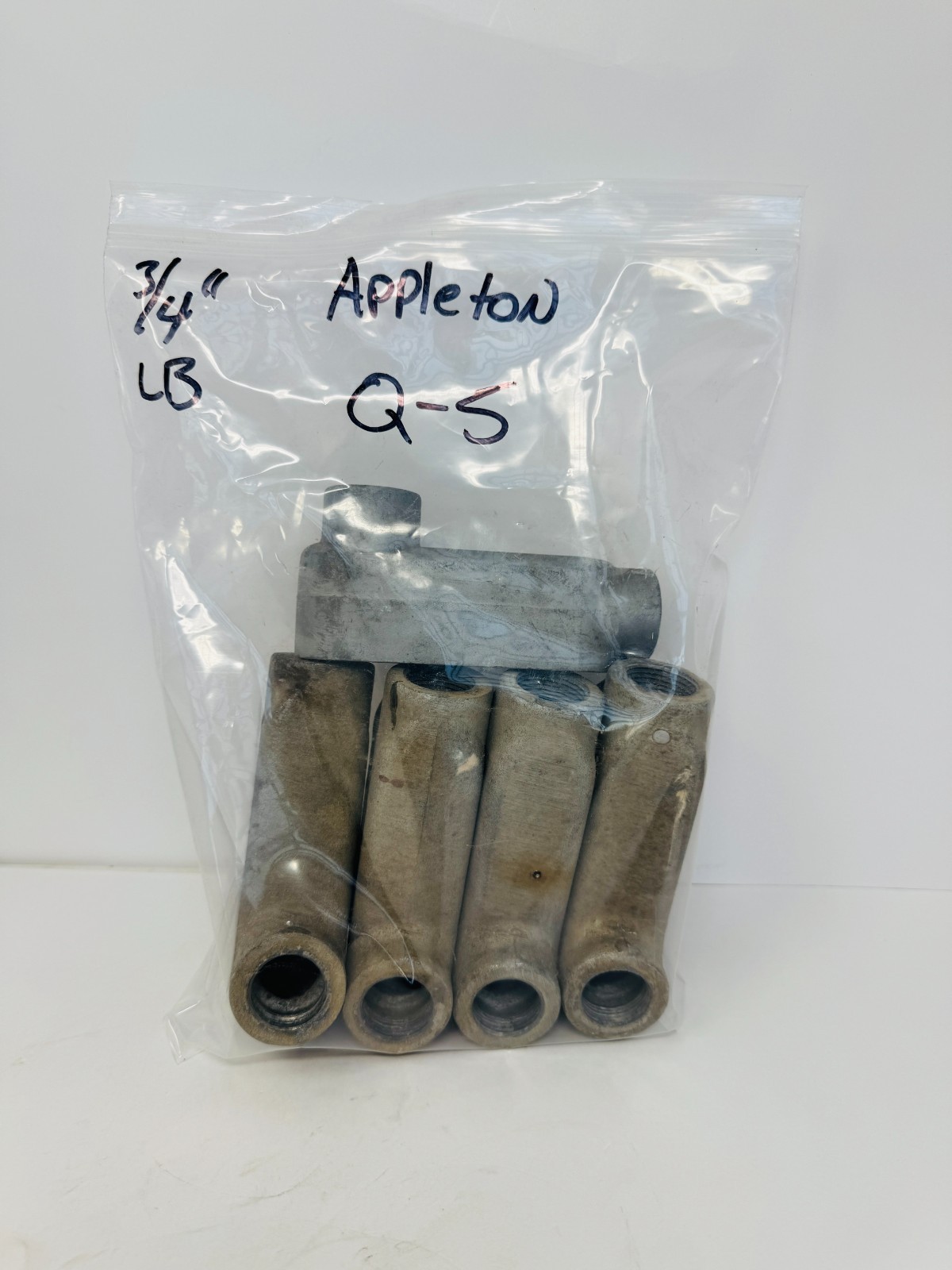 Appleton LB-3/4 Inches Form 85 Unilet Conduit Body Aluminum Fitting Pack Of 5