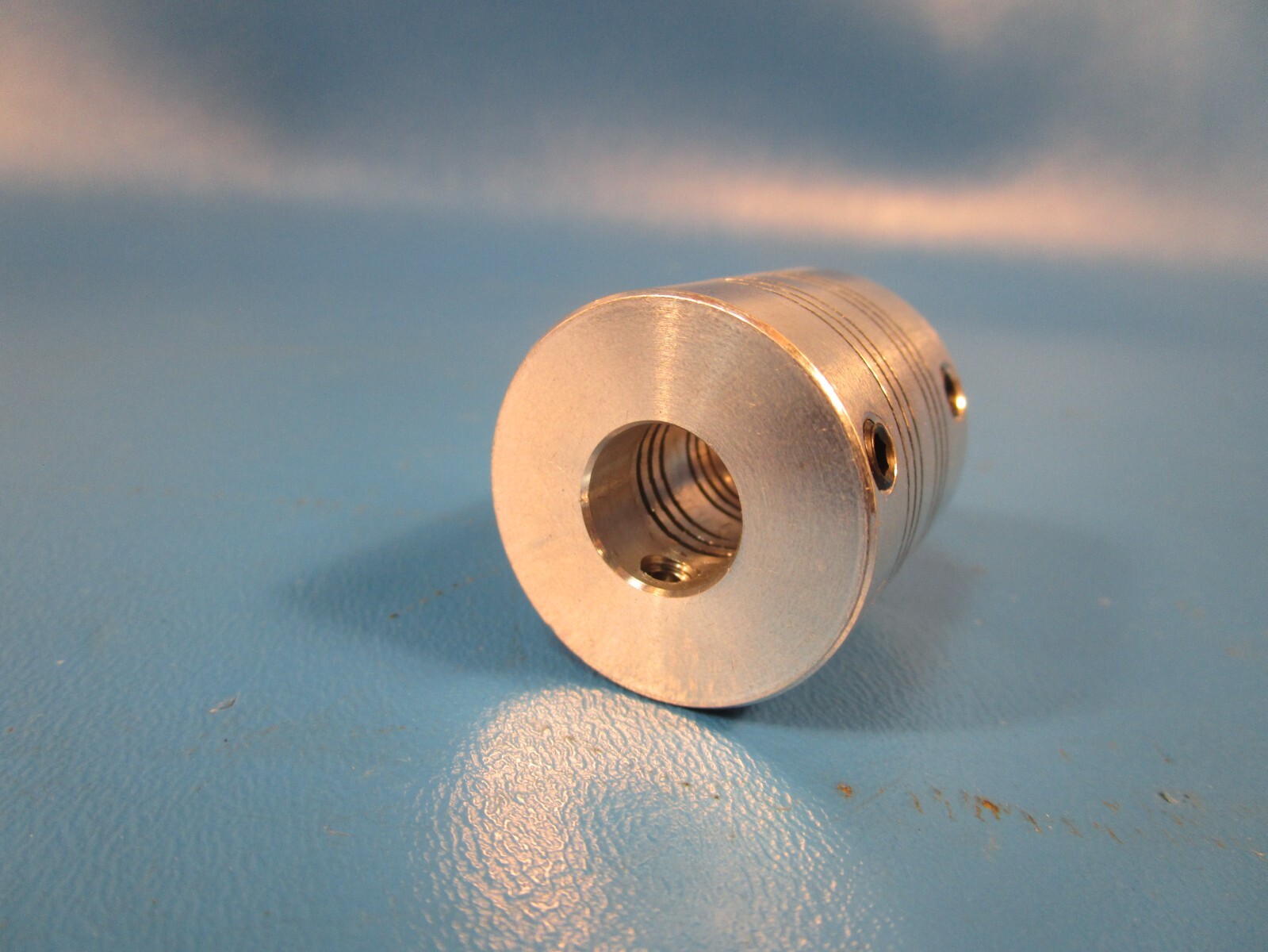 RULAND MWS30-12-8-A, Four Beam Coupling, Set Screw style, 12mm x 8mm bores, 30.0