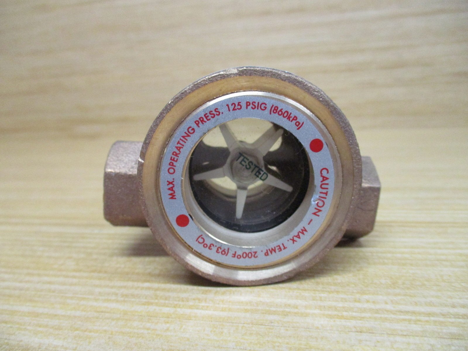 W.E. Anderson SFI-300-1/4 Midwest Sight Flow Indicator SFI30014