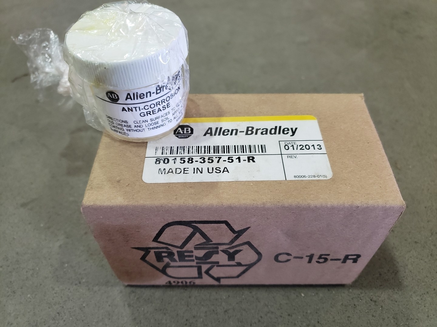 SURPLUS NEW 2013 ALLEN-BRADLEY 80158-357-51-R Anti-Corrosion Nyogel Grease –