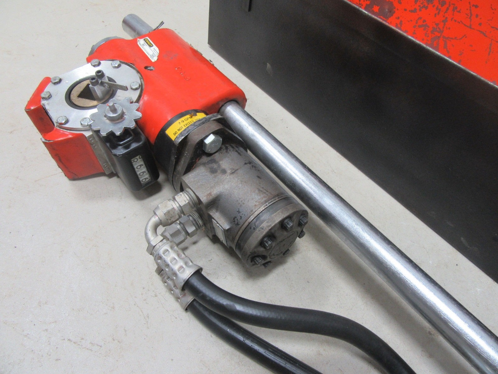 Stanley V025 Valve Exerciser Operator Machine Power Drive Wachs Wheeler Rex
