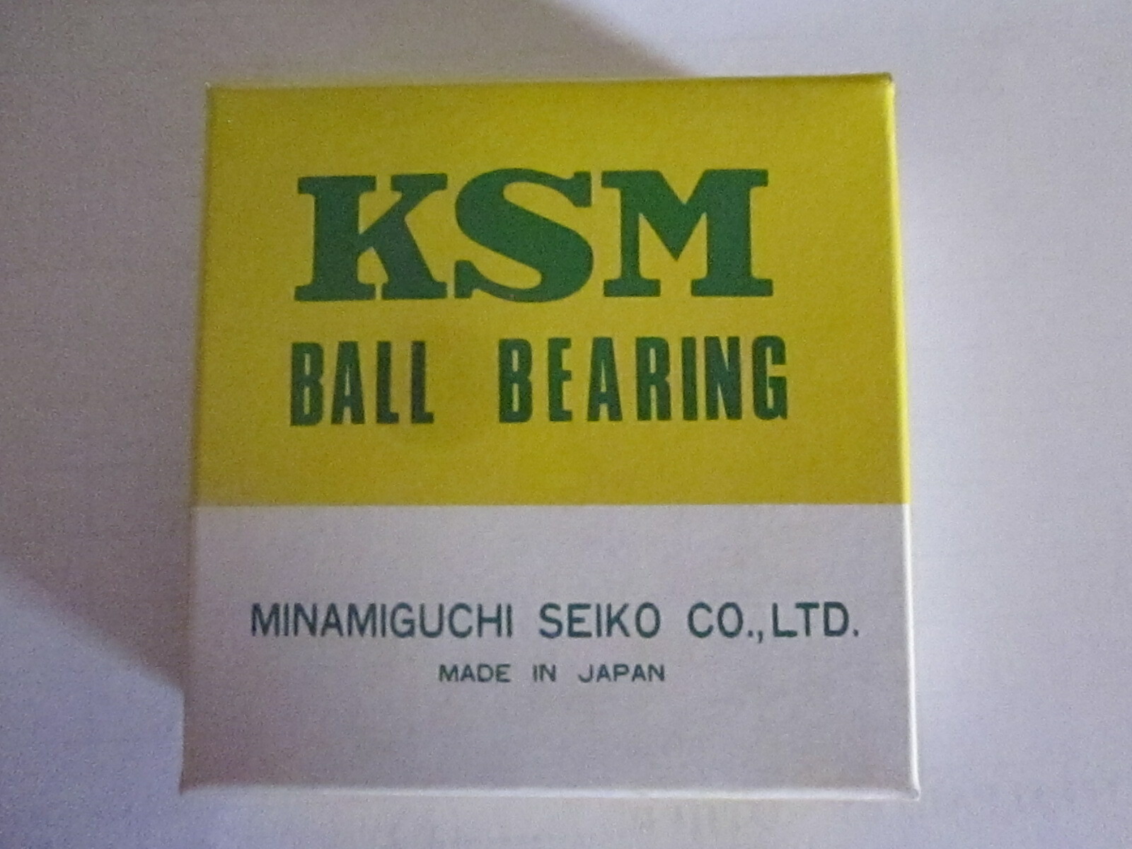 RLS6-2RS,3/4″ id x 1.7/8″od x 9/16″wide,INCH SERIES,SEALED BALL BEARING,JAPAN