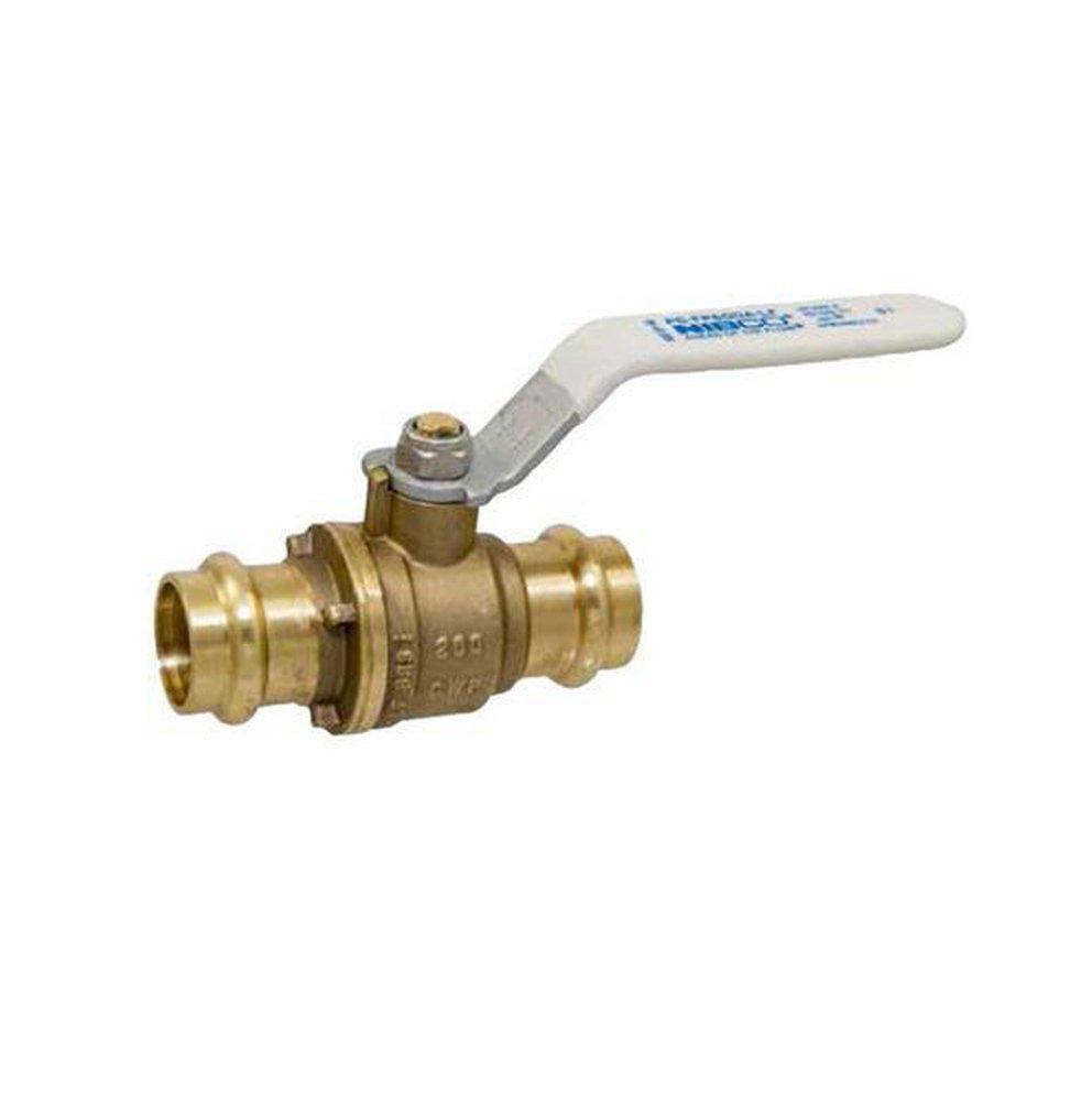 NIBCO 1-1/4″ DZR Copper Alloy Full Port Press 250# Ball Valve