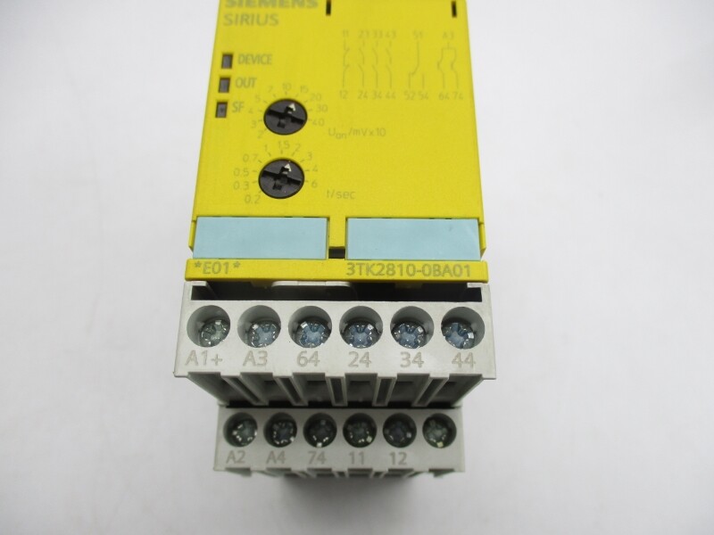 SIEMENS 3TK2810-0BA01 24VDC 5A 0.2-6S UNMP