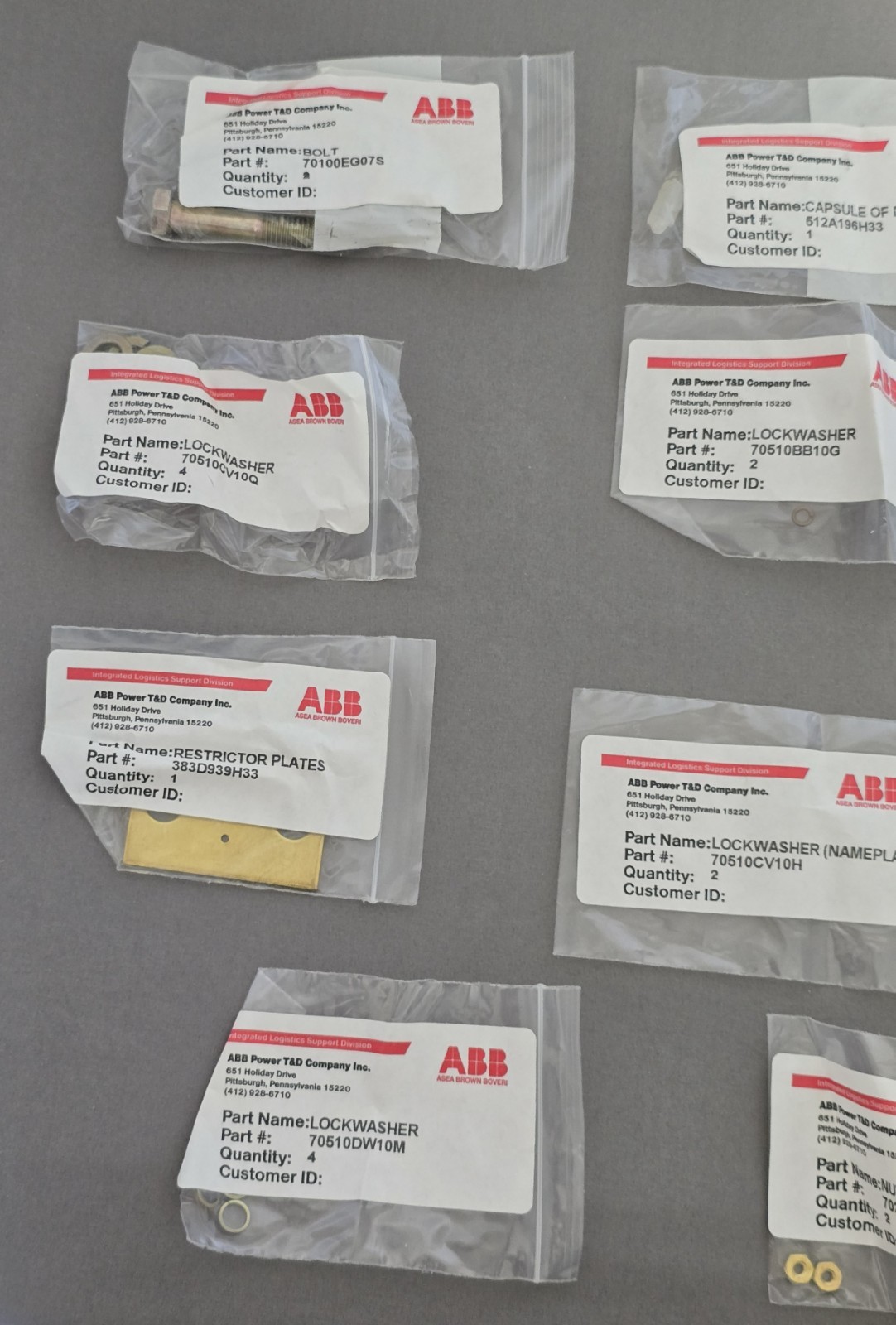 ABB 5861B81G01 Adapter Kit Brand New/Open Box Free Ship