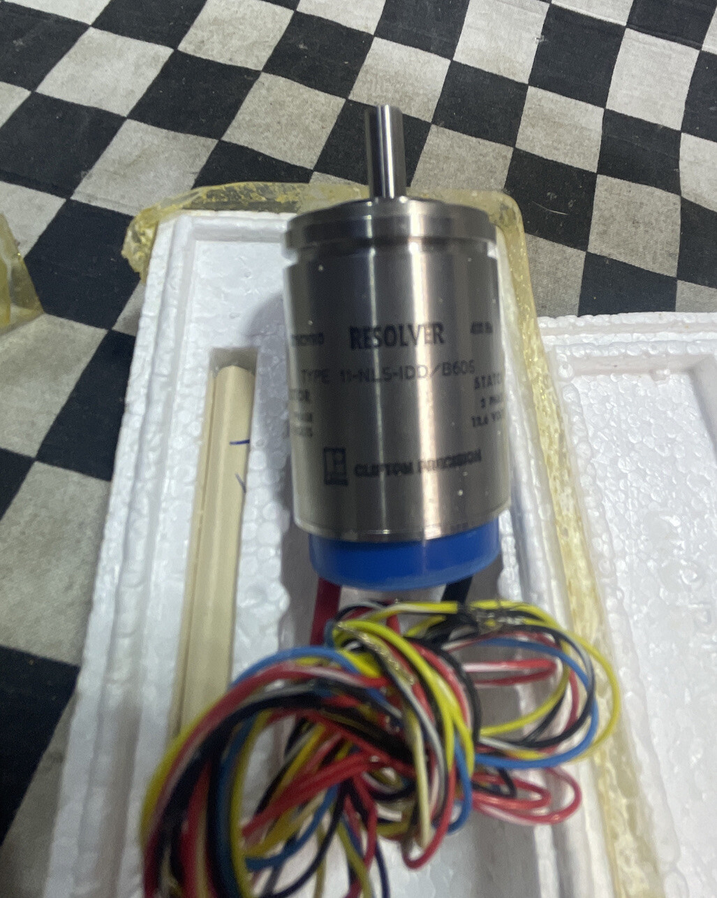 CLIFTON PRECISION 11-NLS-IDD/B605, 11NLSIDDB605, BRUSHLESS VECTOR RESOLVER