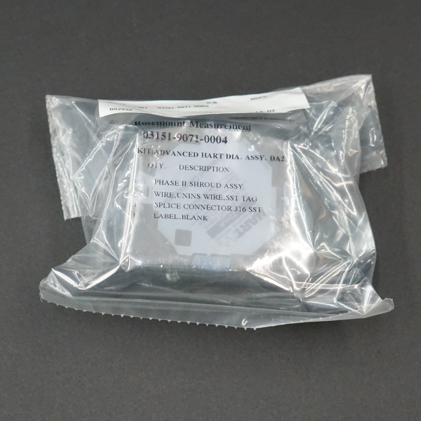Emerson Rosemount 03151-9071-0004 Advanced HART 4-20mA Diagnostic Assembly 3051S