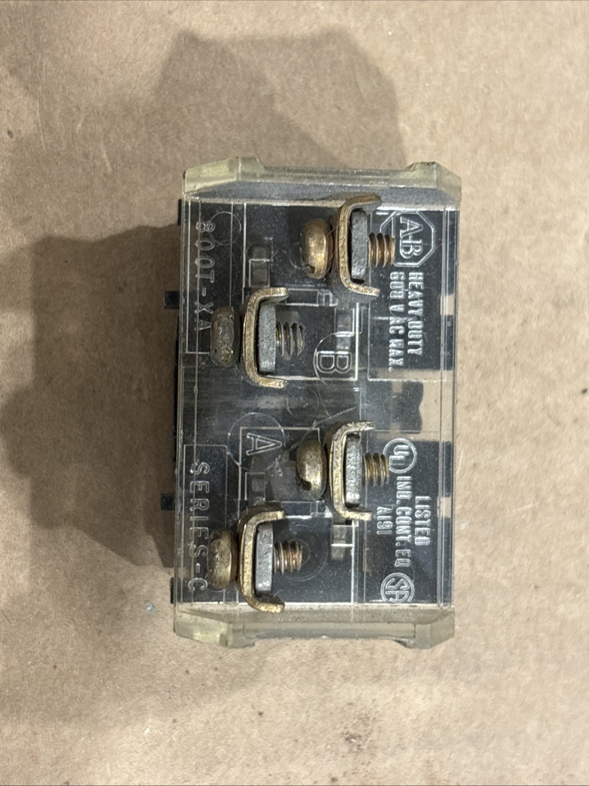 Allen Bradley 800T-XA Block 800TXA Series C