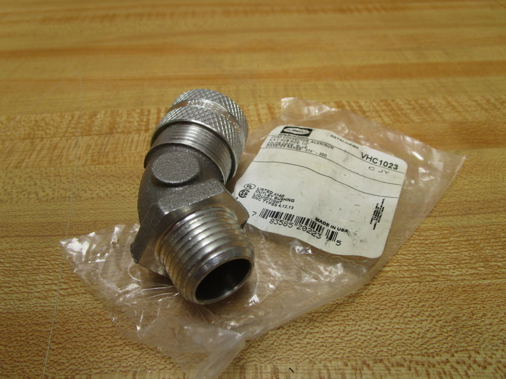 Hubbell VHC1023 Aluminum Cord Connector (Pack of 3)