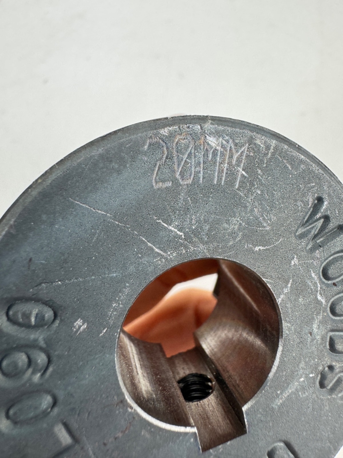 TB WOOD’S L09020MM Jaw Coupling Hub,20mm,Sintered Iron 1CXR7