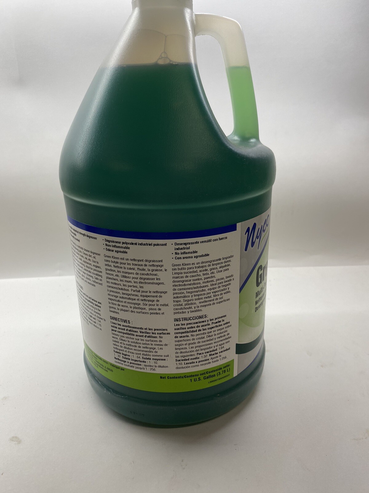 NYCO Green Kleen Multipurpose Cleaner And Degreaser ( 1 Gallon )￼