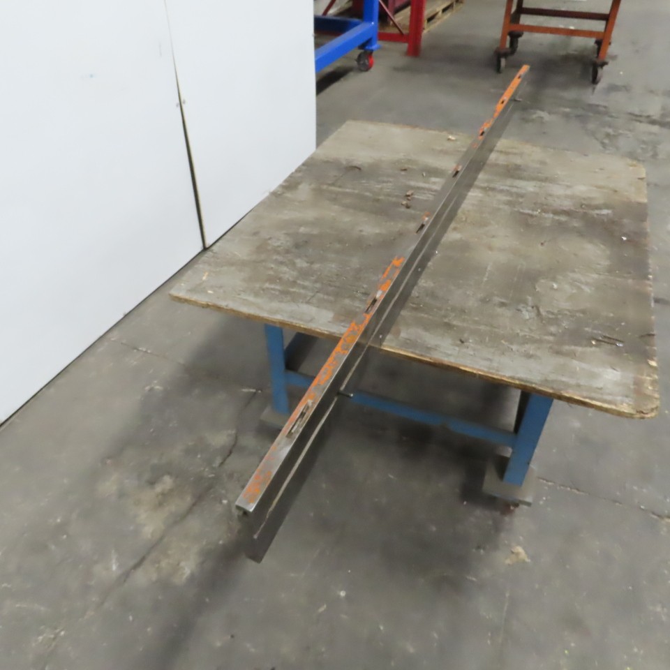 Press Brake Lower Die Holder 84-3/8″ L x 5″ W 5/8″ T-Slot
