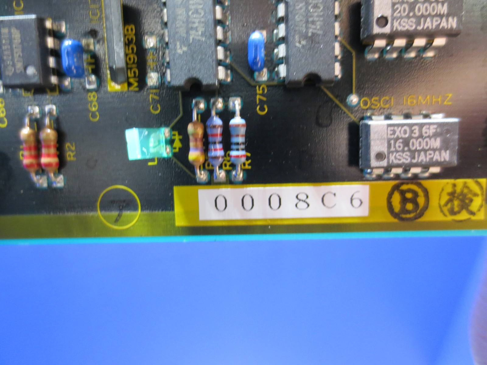 SEIKI CIRCUIT BOARD OPIO-L4 10-44-00-01 0008C6 EN-1088C- Operator Panel Interfac