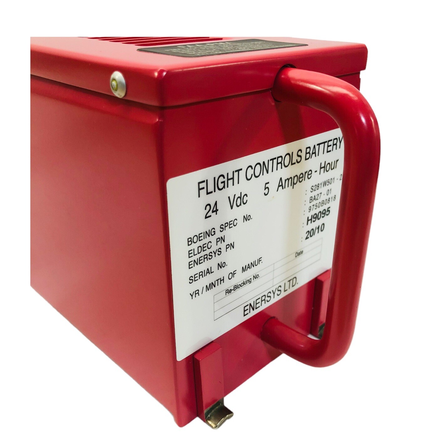 HAWKER ENERGY FLIGHT CONTROLS BATTERY 24 Vdc 5 Amp-hour