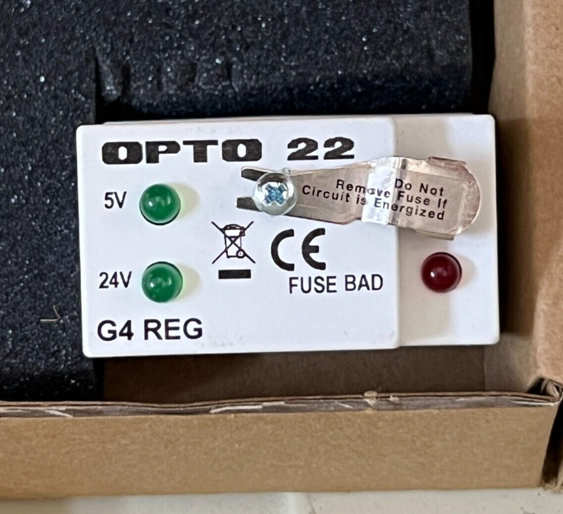 OPTO 22 Brick Power Regulator G4REG 813640 Brain Boards Industrial Automation