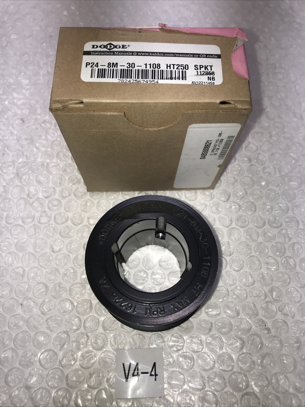**DODGE P24-8M-30-1108 HT250 SPKT – NEW IN BOX 112868 Sheave Fast Shipping #