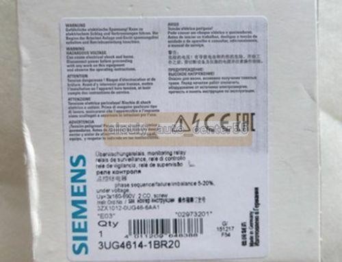 1PCS New Siemens Relay 3UG4614-1BR20
