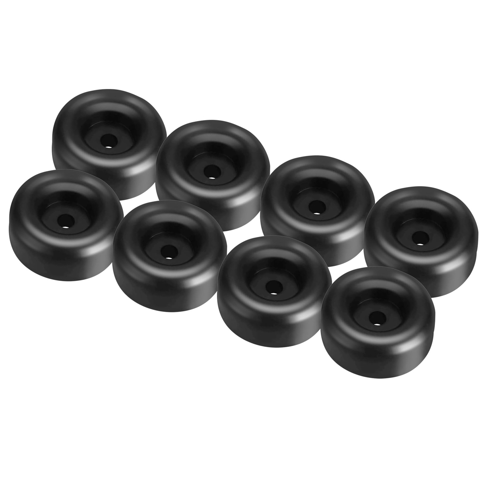 1″ Tall Trailer Ramp Door Bumpers Universal Fit Bumper with 7/16″ Screw Holes…