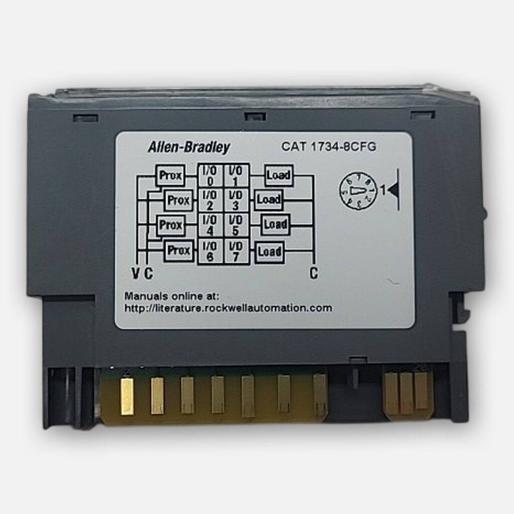 ALLEN BRADLEY 1734-8CFG /C DIGITAL I/O MODULE 24VDC