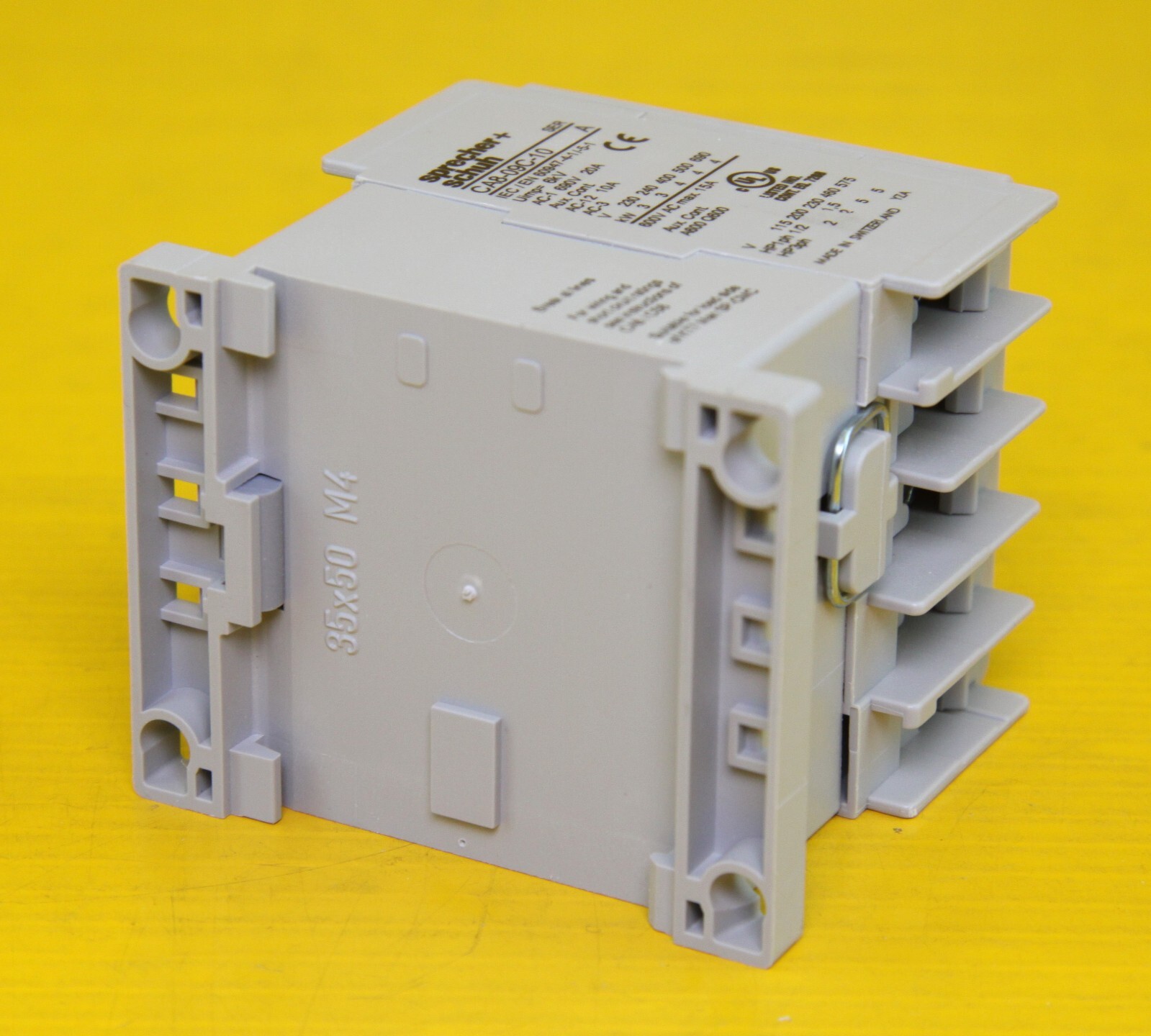 Sprecher+Schuh CA8-09C-10-24VDC-D Mini Contactor 9A 3P 1NO (24 VDC w/Diode)