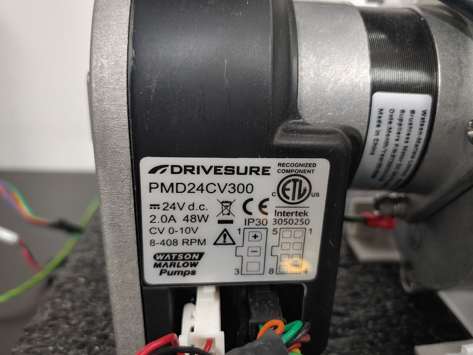 WATSON MARLOW 314 DSI 4 ROLLER Pump Head PMD24CV300 DRIVESURE Pump