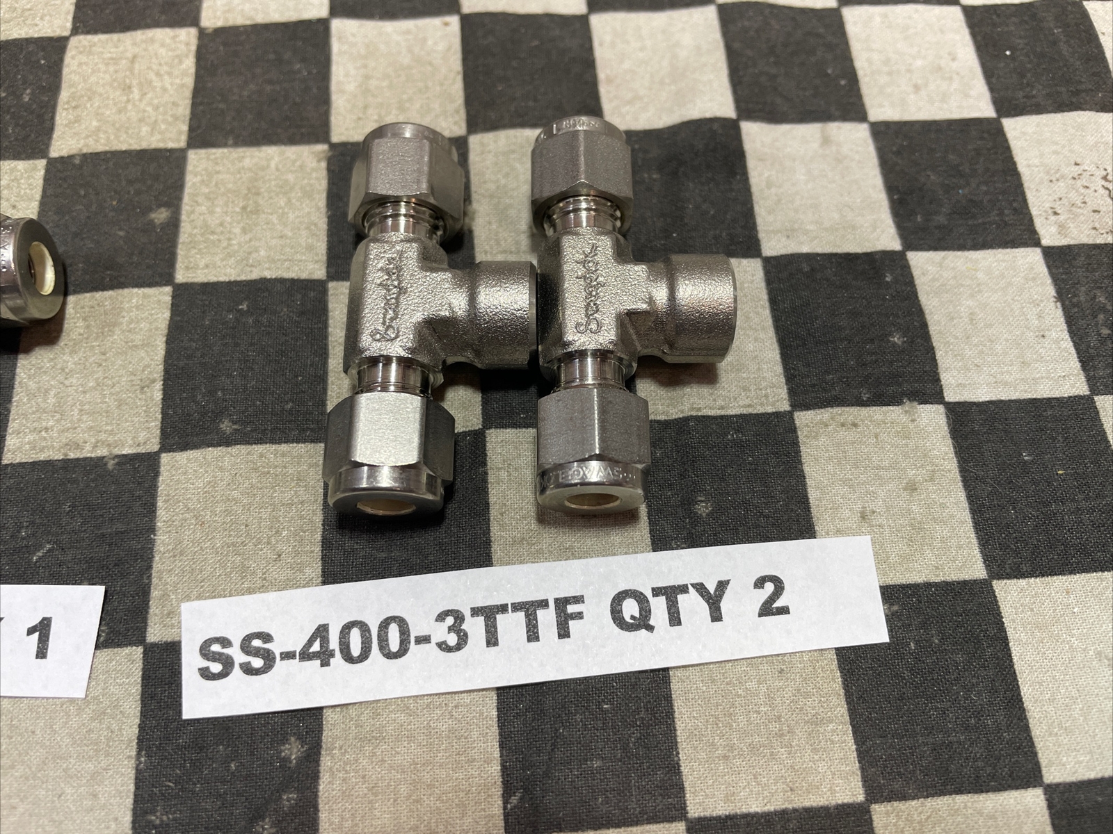 SS-400-3-4TTM SS-600-3TTM SS-400-3TTF SS-400-3-4TFT SS-600-3TFT LOT OF 6#1639F21