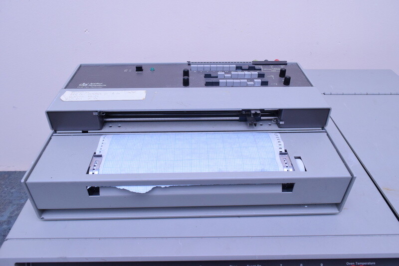 AB APPLIED BIOSYSTEMS 120A ANALYZER WITH CHART RECORDER