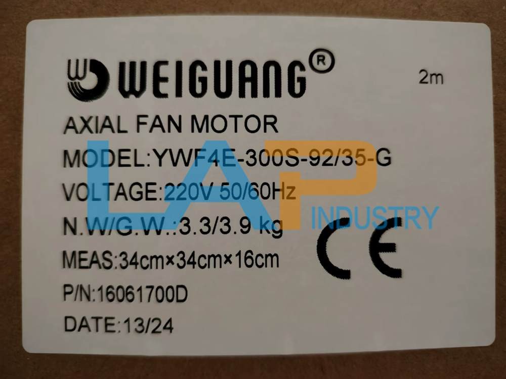 1Pc New For YWF4E-300S-92/35-G 220V 50/60HZ External rotor axial flow fan