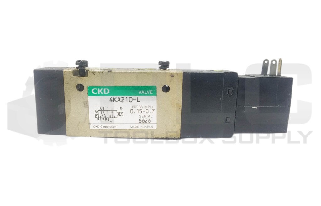 CKD 4KA210-L SOLENOID VALVE w/ AC100V 110V60hz 8528 COIL