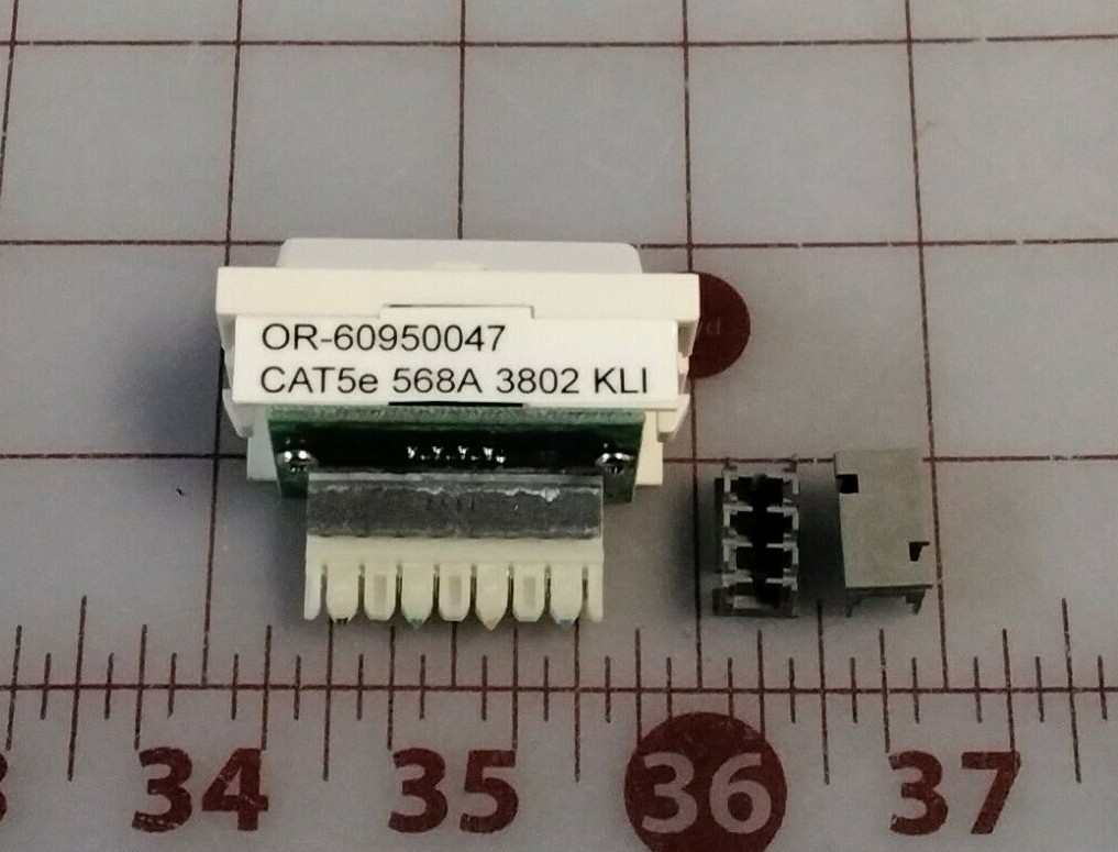 ORTRONICS OR609-50047 PCB MODULE CAT 5 UNKEYED 1/8 P8C (Lot of 20)