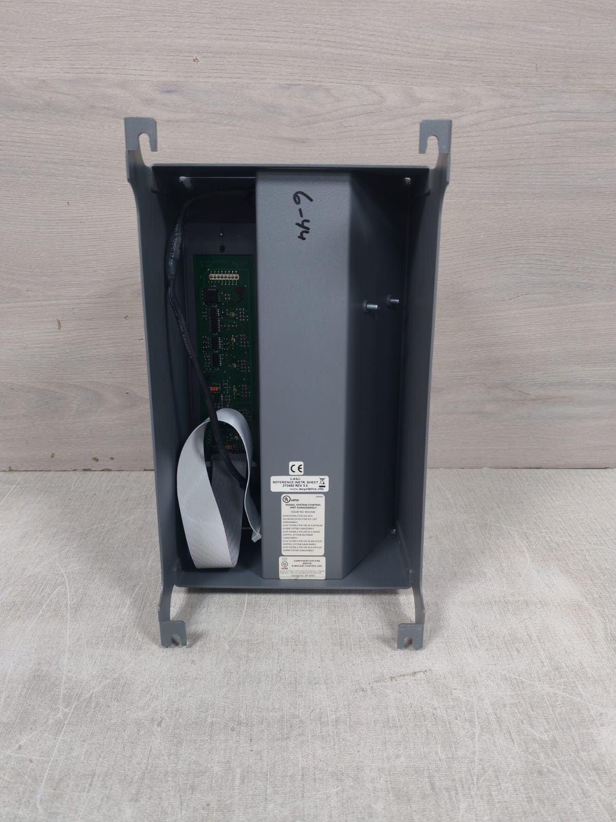 EDWARDS EST 3-ASU MICROPHONE / PAGING CONTROL AUDIO SOURCE UNIT