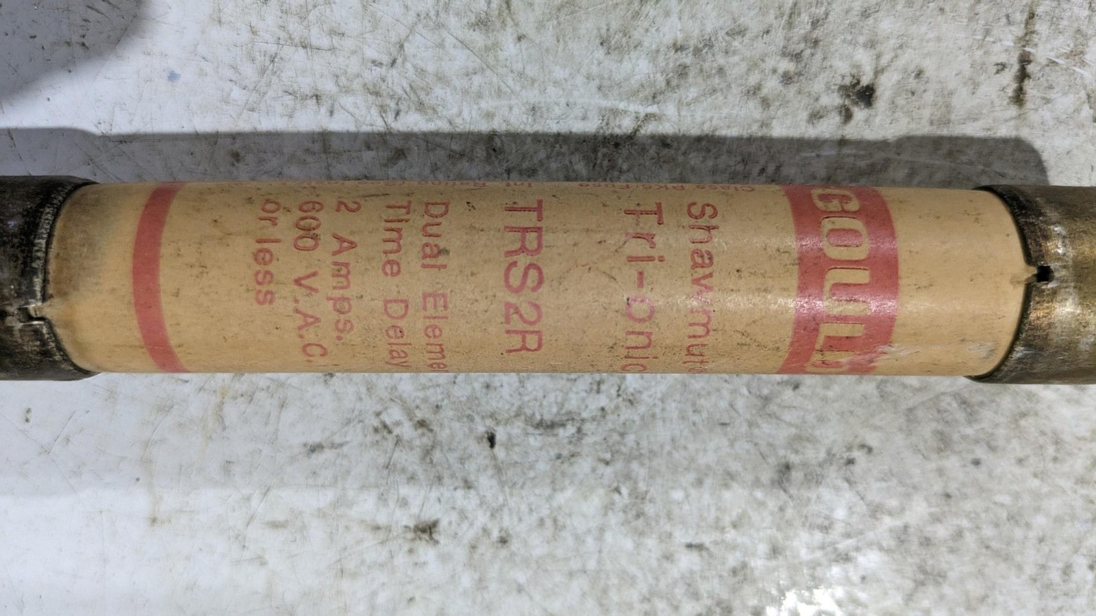 Gould Shawmut TRS2R 2A 600VAC RK1 Class Tri-Onic Time-Delay Fuse