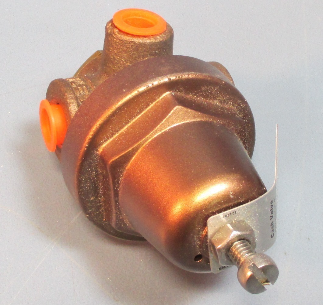 Cash Valve 04160-0016 A16 1/4″ Safety Relief Valve 250PSI Max, 16 PSI Set NIB